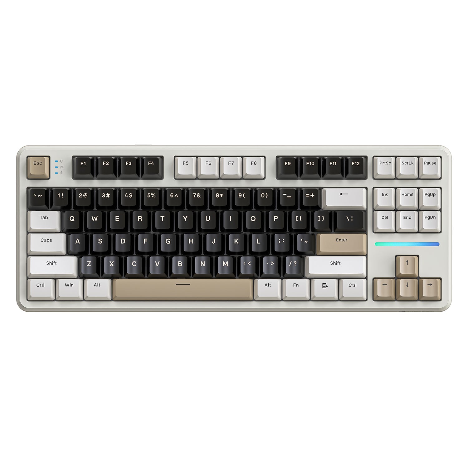ATTACK SHARK X87 Tri-mode Gasket Mekanik Klavye
