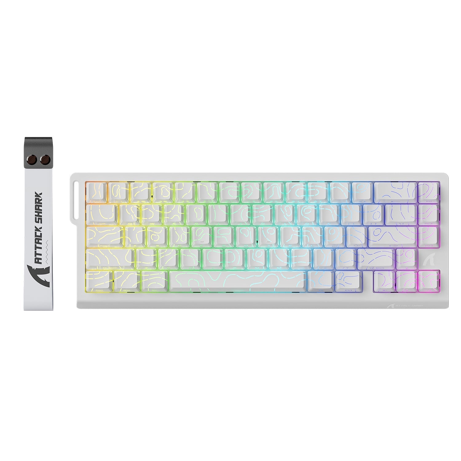 ATTACK SHARK X68 HE Rapid Trigger Klavye Manyetik Switch