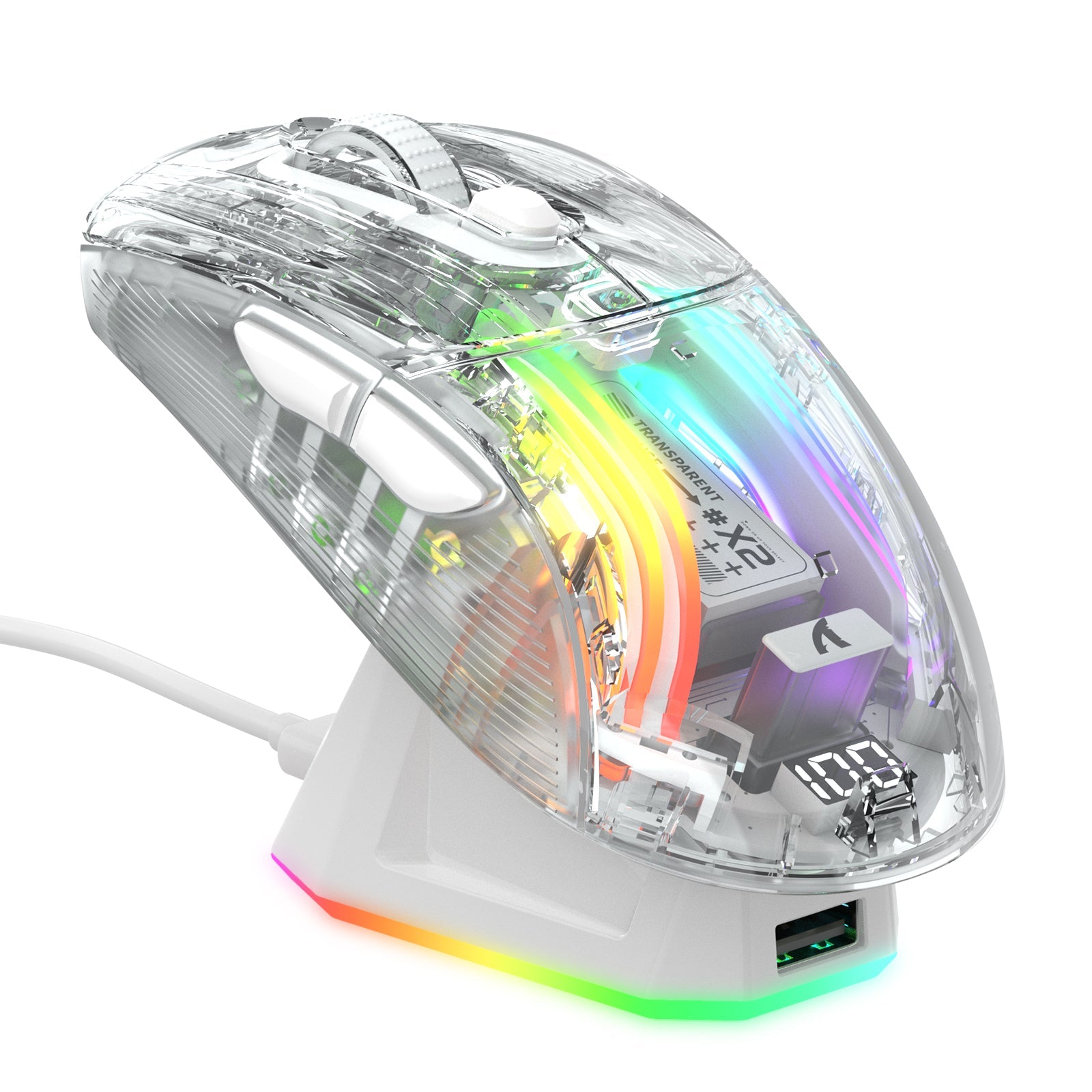 ATTACK SHARK X2PRO Wireless Oyuncu Mouse Şarj Ünitesi İle