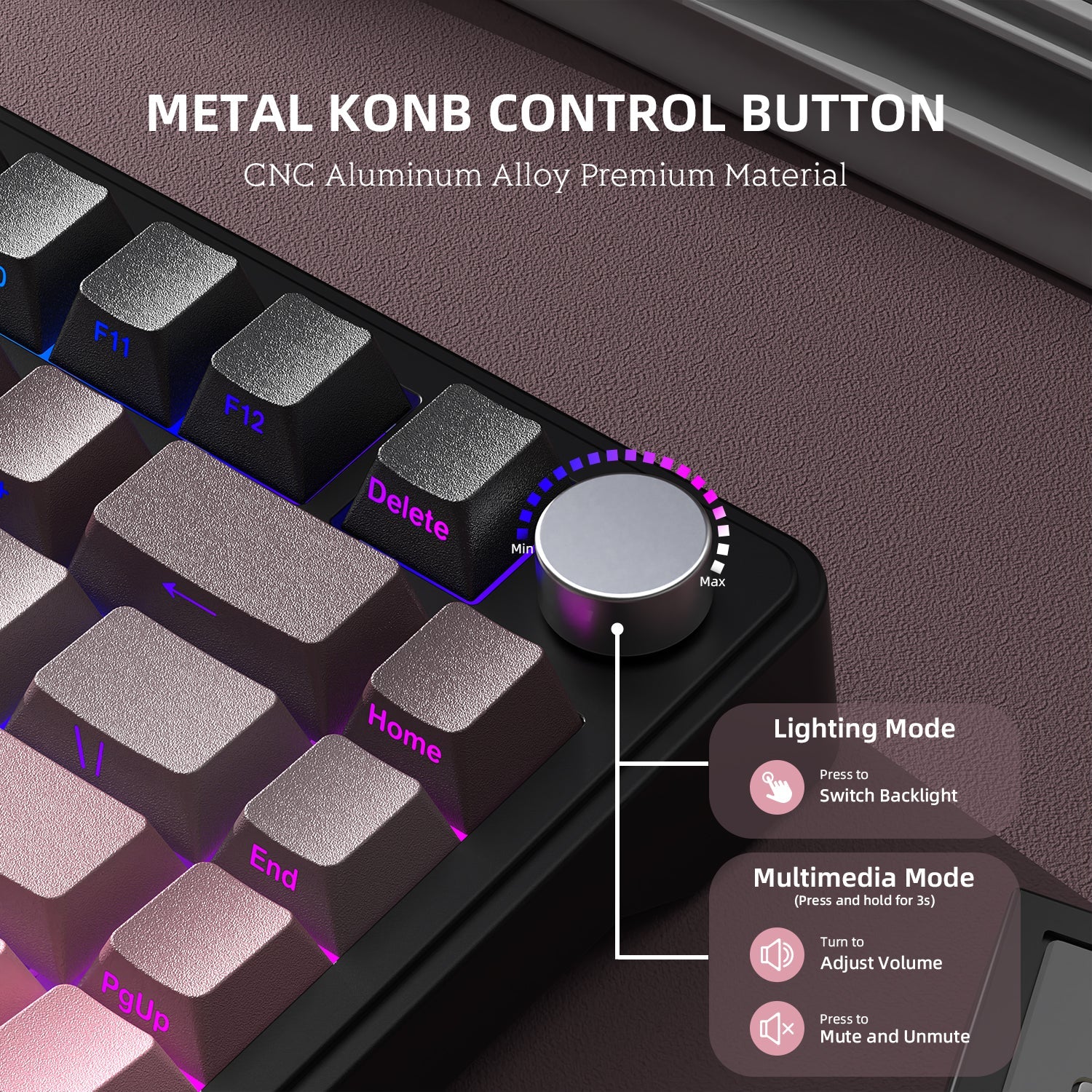 ATTACK SHARK X85 Wireless Mekanik Klavye