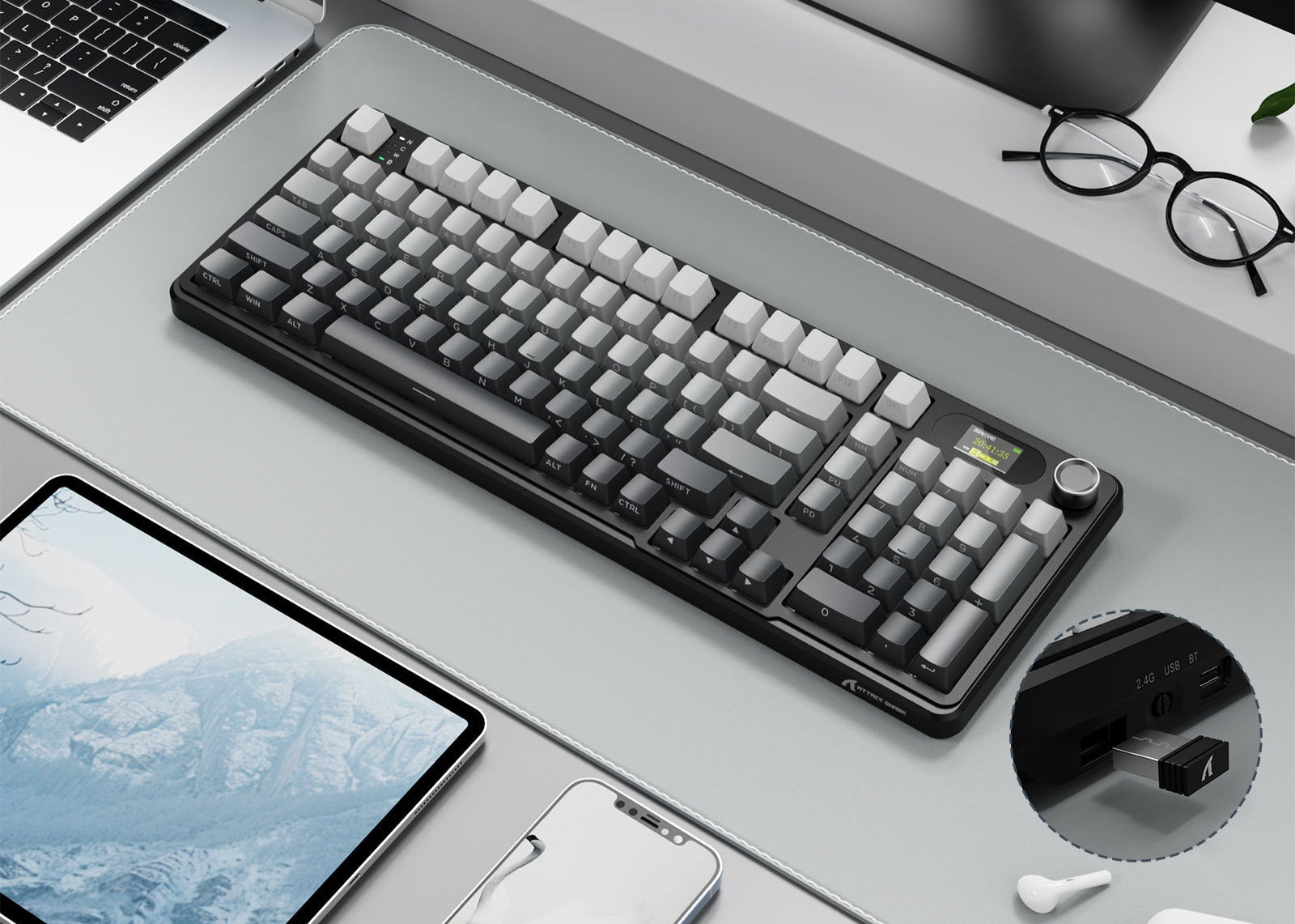 ATTACK SHARK X98PRO Wireless Oyuncu Klavye