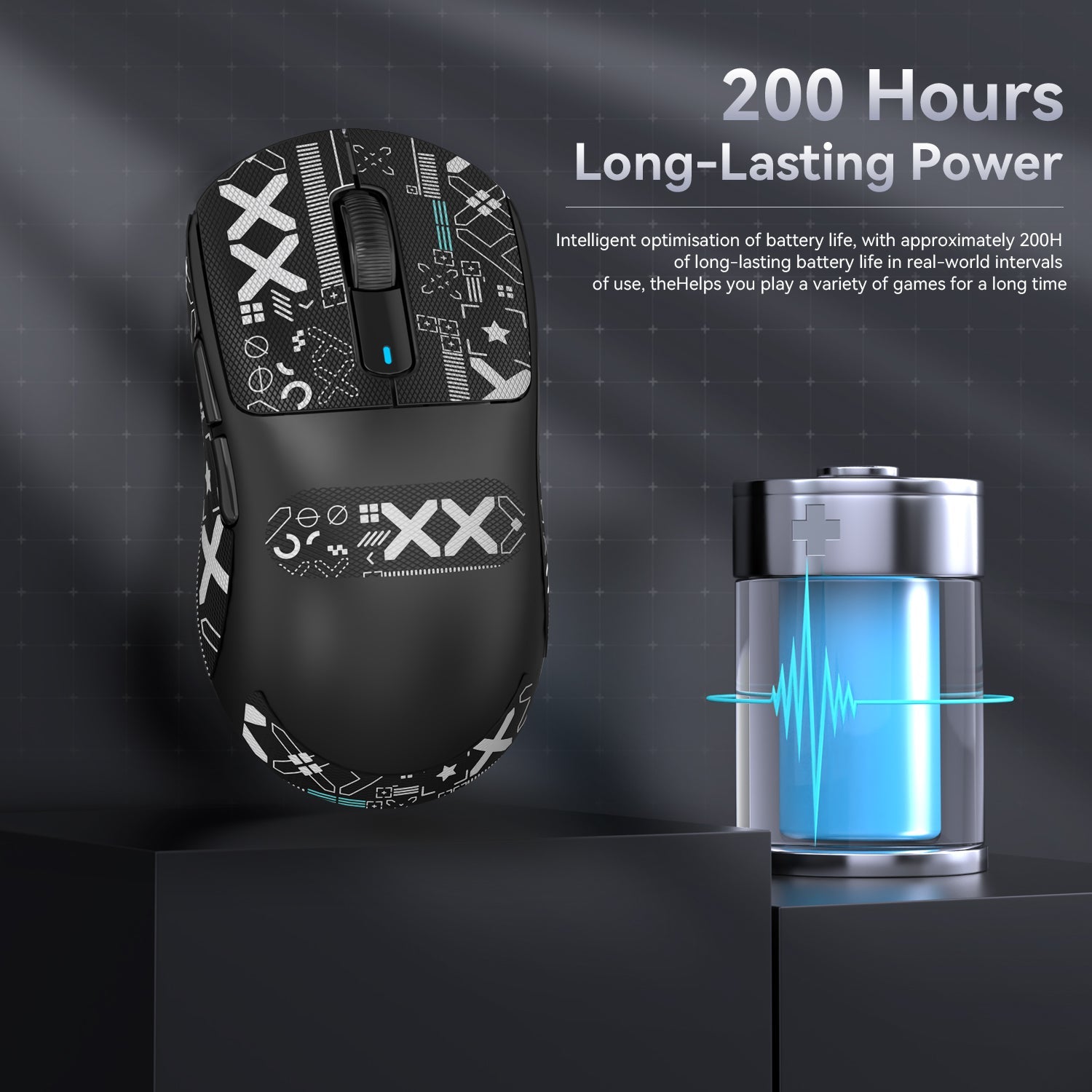ATTACK SHARK X3PRO Three Modes 8K Oyuncu Mouse