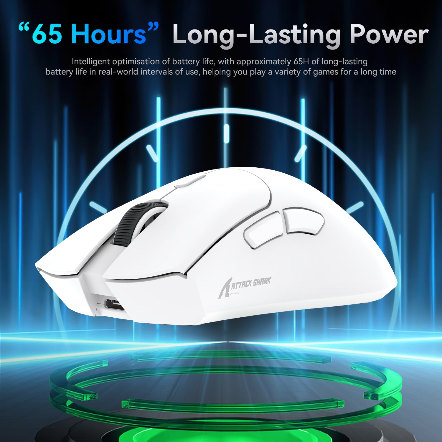 ATTACK SHARK R1 Wireless Oyuncu Mouse