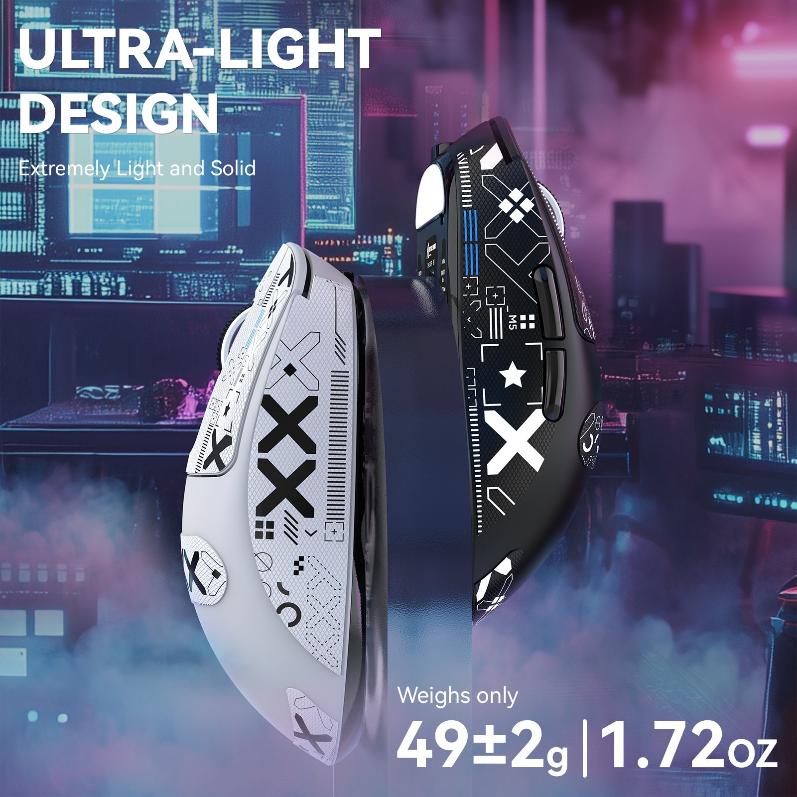 ATTACK SHARK X3MAX PAW3950 Wireless Oyuncu Mouse