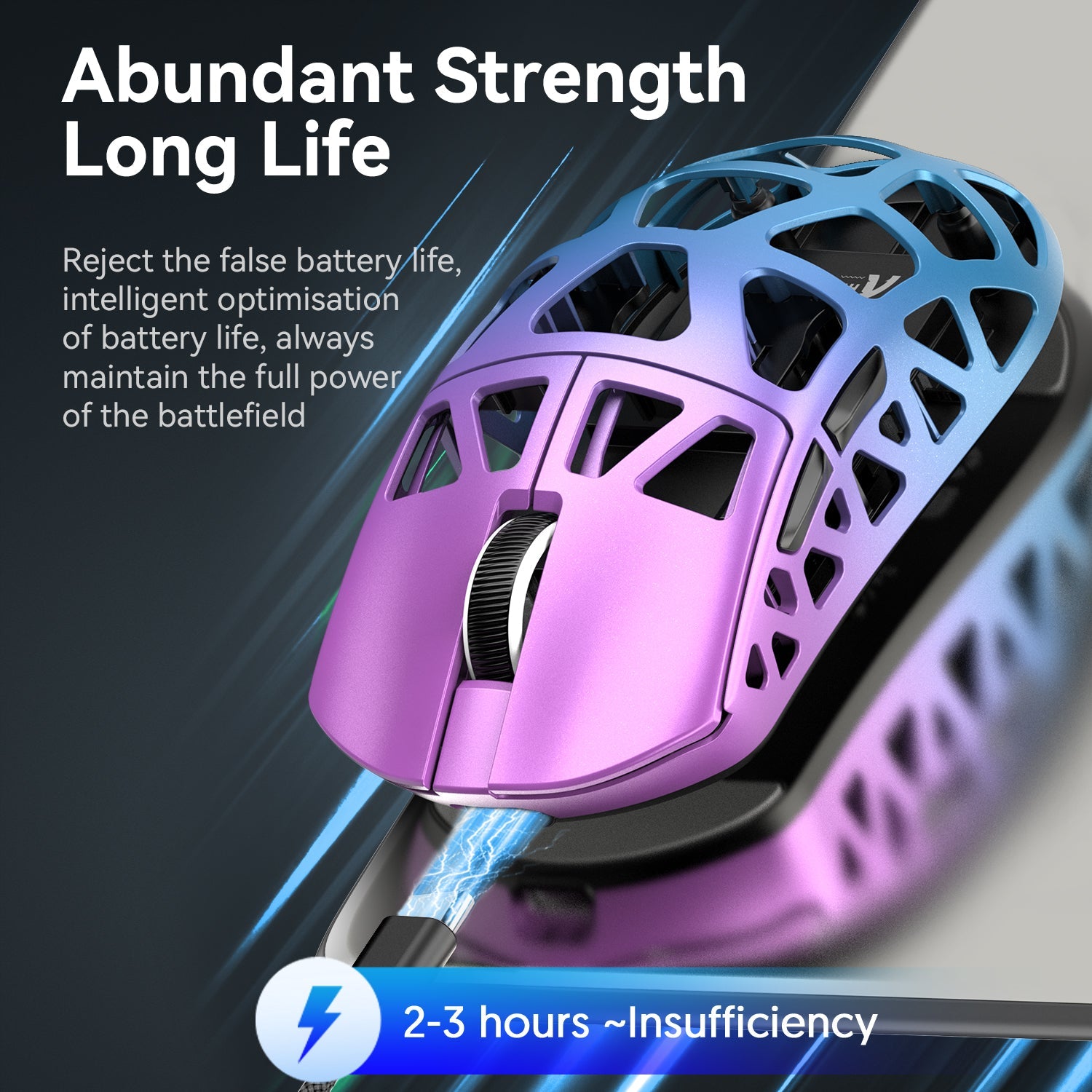 ATTACK SHARK R3 Magnesium Alloy Oyuncu Mouse 8K