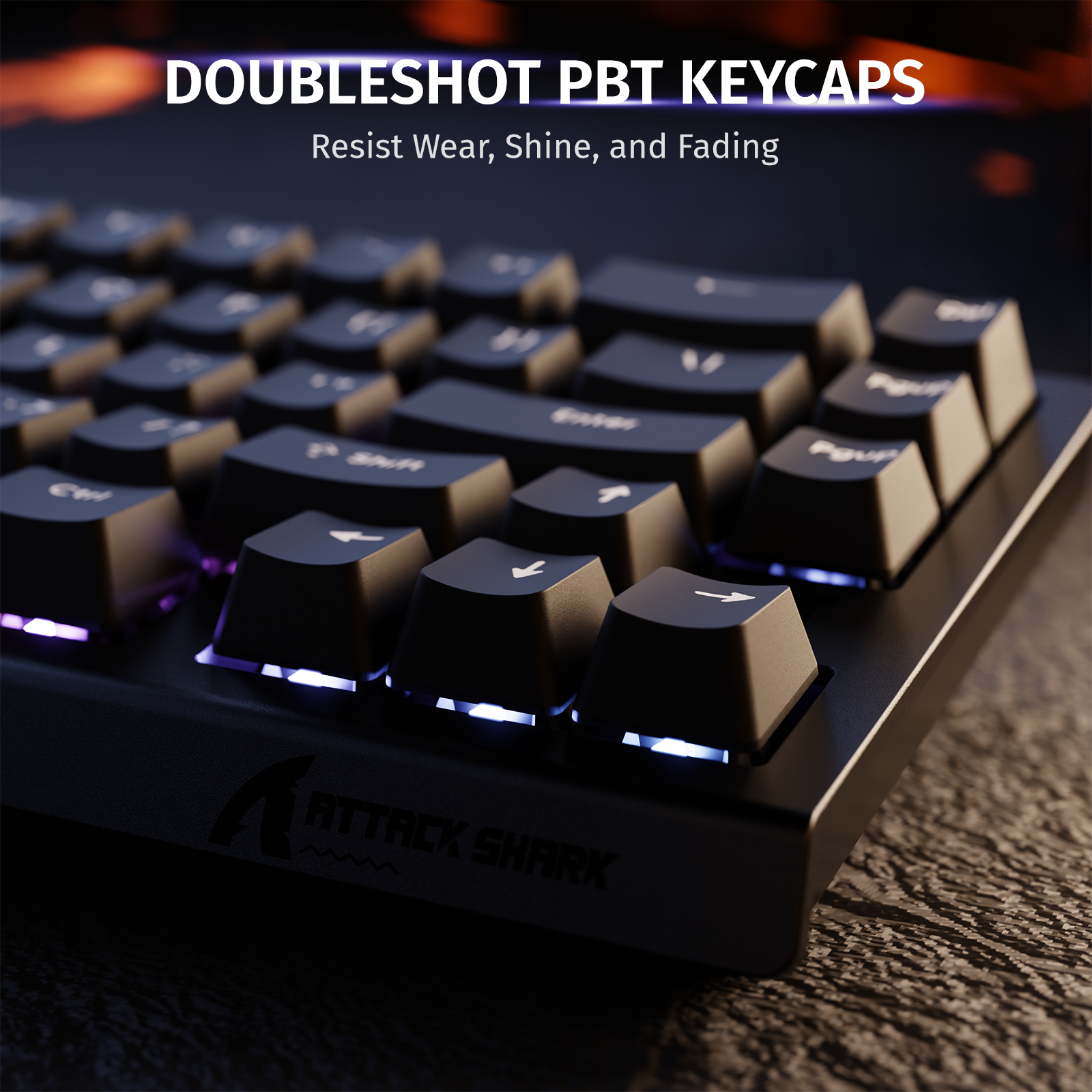 ATTACK SHARK X68 HE Rapid Trigger Klavye Manyetik Switch