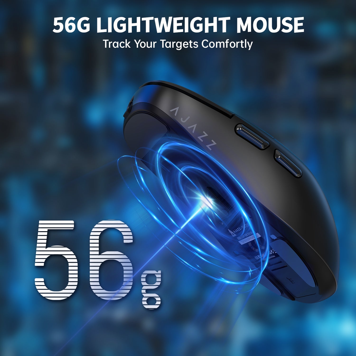 ATTACK SHARK x AJ159P Tri-mode Oyuncu Mouse Şarj Ünitesi İle