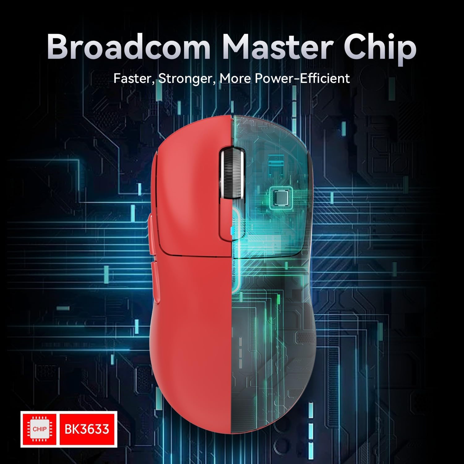 ATTACK SHARK X3 Kablosuz Oyuncu Mouse PAW3395 Superlight