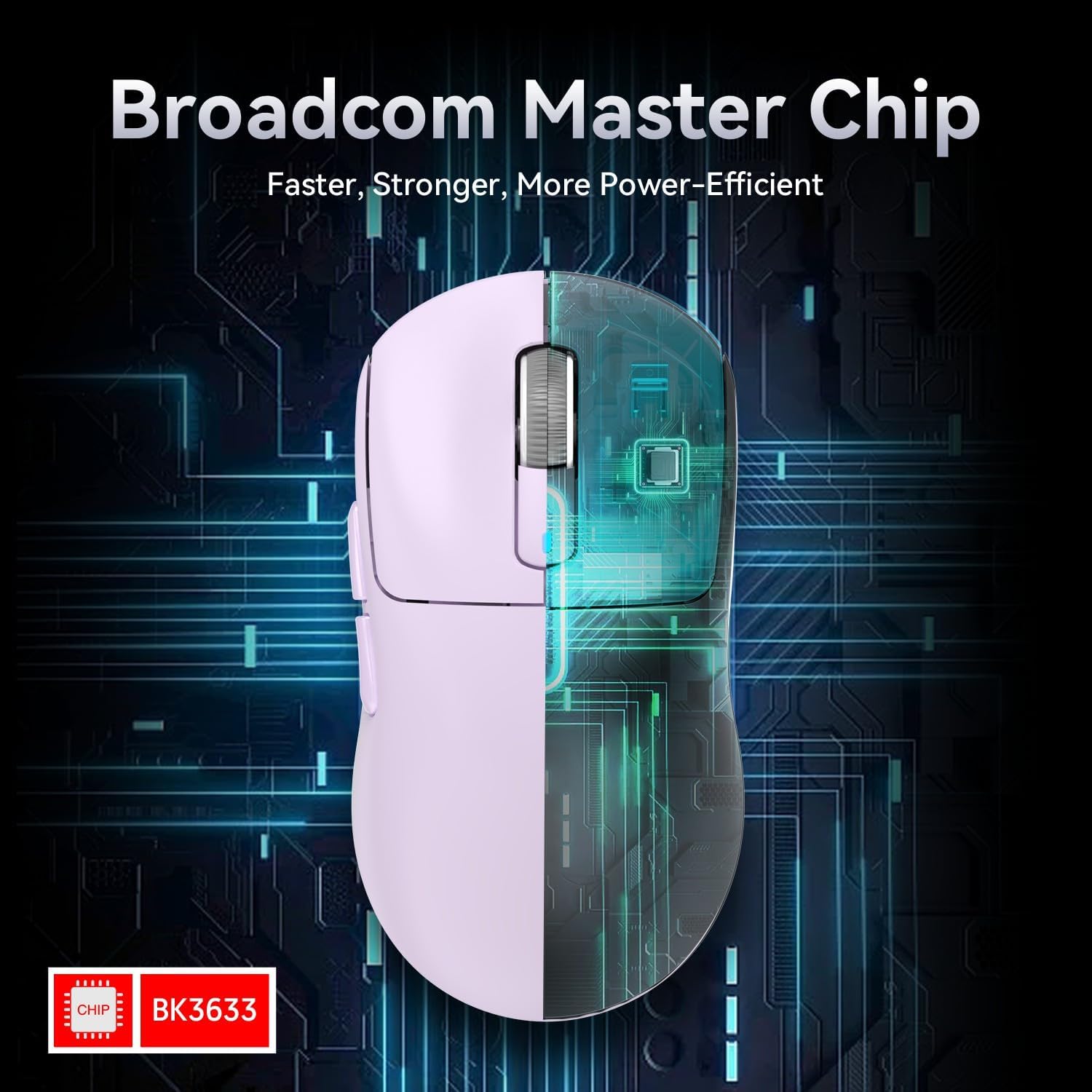 ATTACK SHARK X3 Kablosuz Oyuncu Mouse PAW3395 Superlight