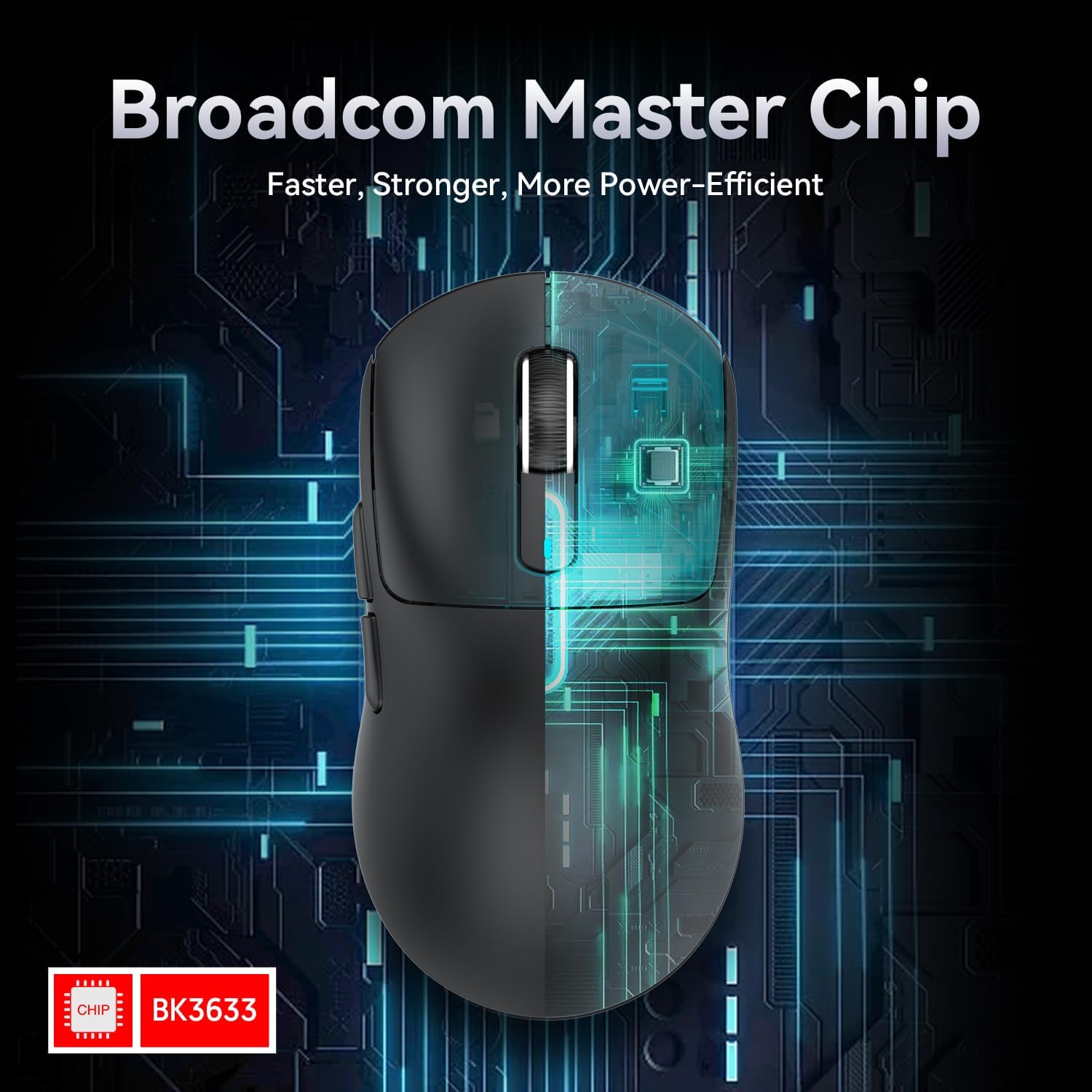 ATTACK SHARK X3 Kablosuz Oyuncu Mouse PAW3395 Superlight