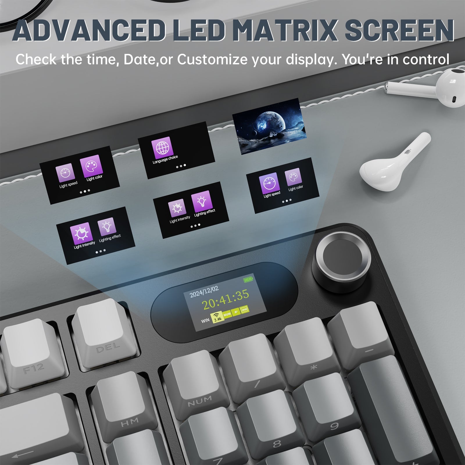 ATTACK SHARK X98PRO Wireless Oyuncu Klavye