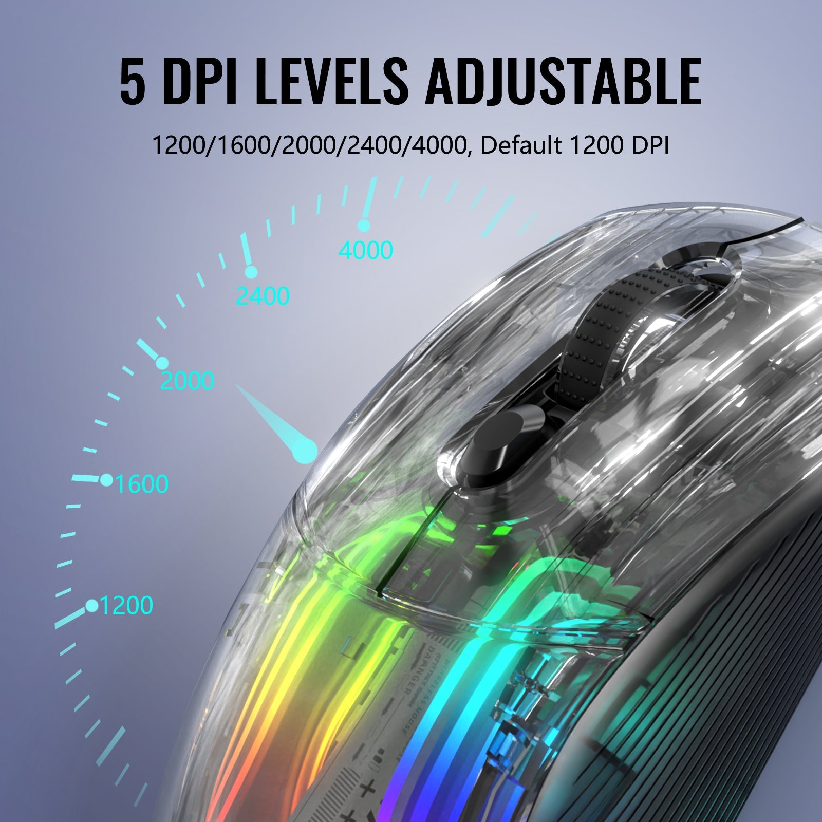 ATTACK SHARK X2PRO Wireless Oyuncu Mouse Şarj Ünitesi İle