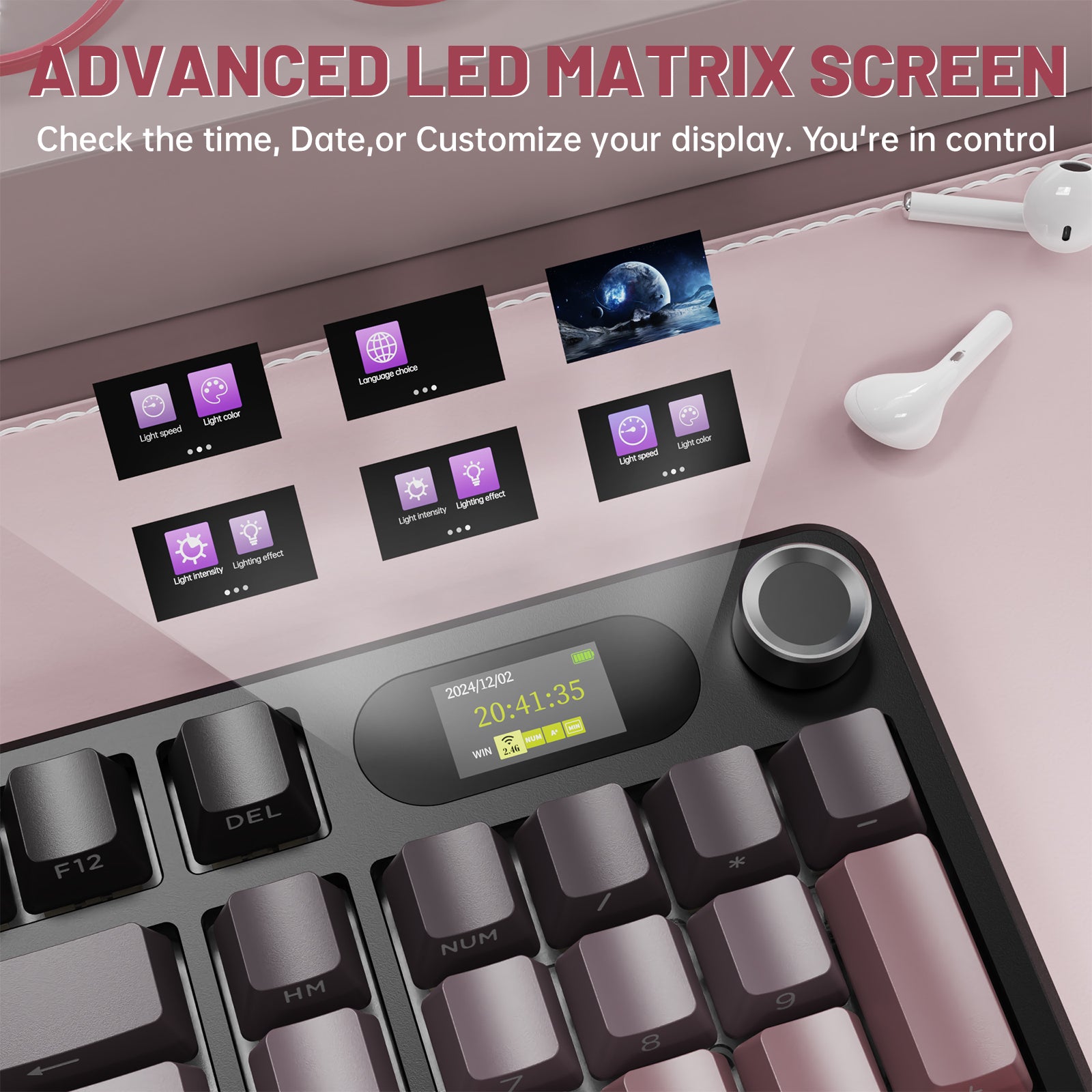 ATTACK SHARK X98PRO Wireless Oyuncu Klavye
