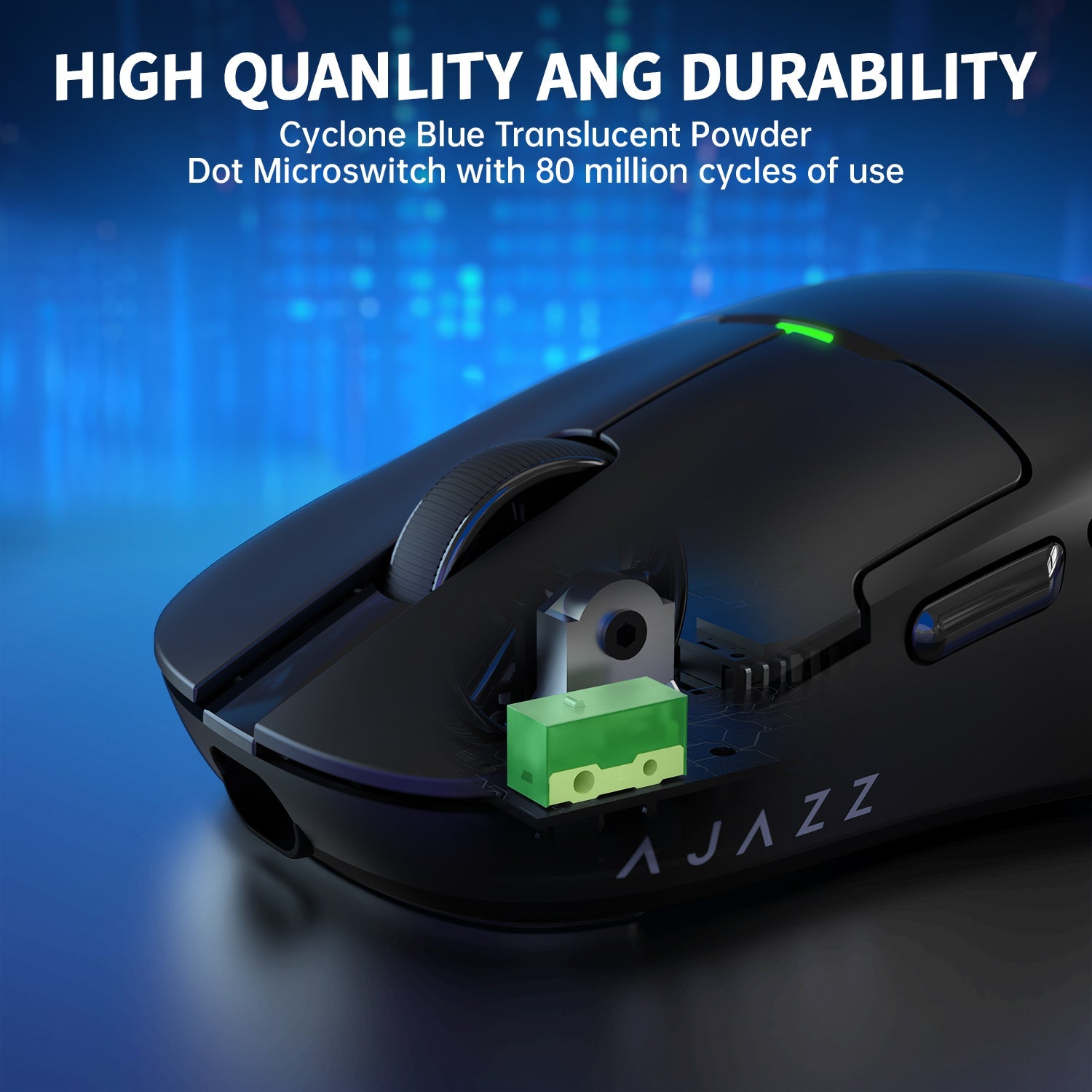 ATTACK SHARK x AJ159P Tri-mode Oyuncu Mouse Şarj Ünitesi İle