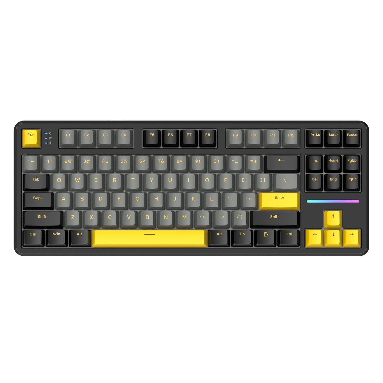 ATTACK SHARK X87 Tri-mode Gasket Mekanik Klavye